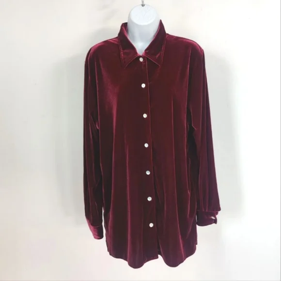 Vintage Velvet Top - Picture 1 of 7